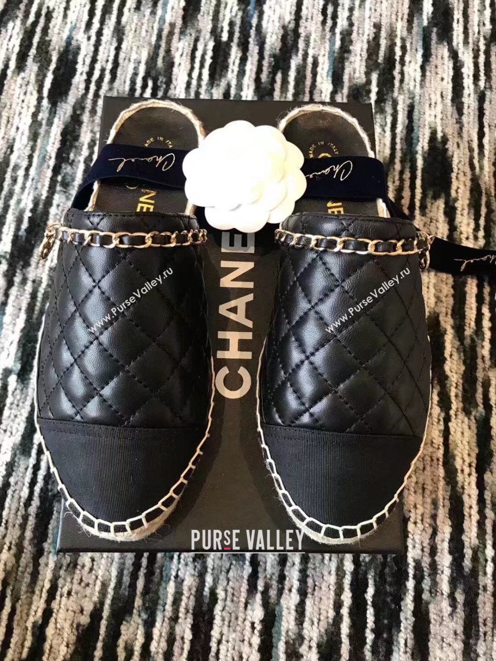 Chanel Slippers CH2336LRF black