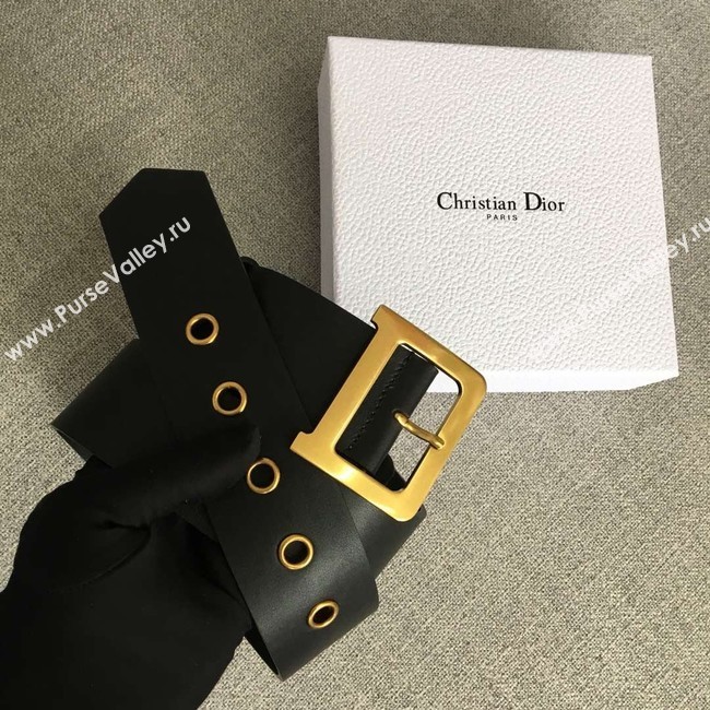 Dior Wide leather belt with 50 mm D4261 black