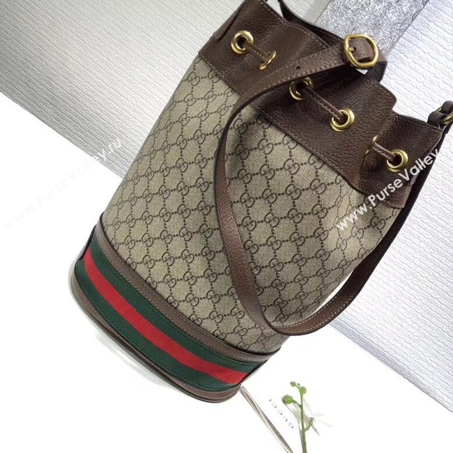 Gucci GG canvas Shoulder Bag 540457 brown