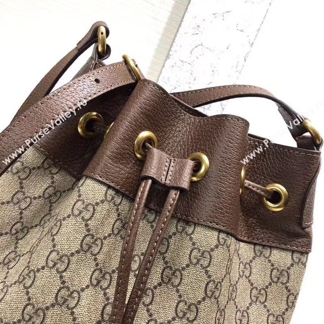 Gucci GG canvas Shoulder Bag 540457 brown