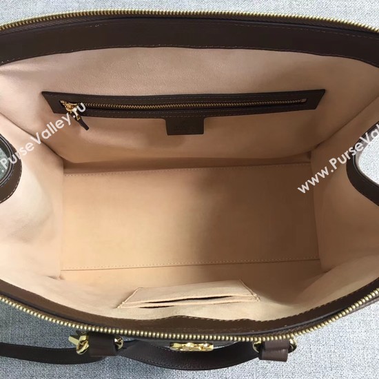 Gucci GG canvas ophidia top quality tote bag 524537 brown 