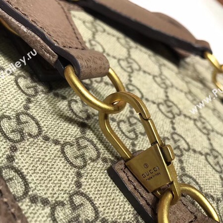 Gucci GG canvas supreme waist pack 489617 brown