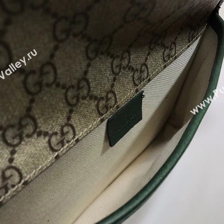 Gucci GG canvas supreme waist pack 489617 green