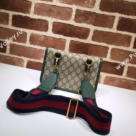 Gucci GG canvas supreme waist pack 489617 green