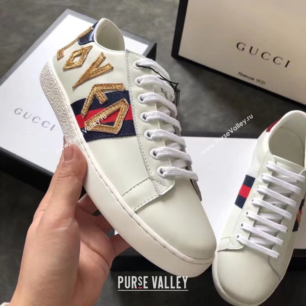 Gucci Lovers shoes GG1323H white