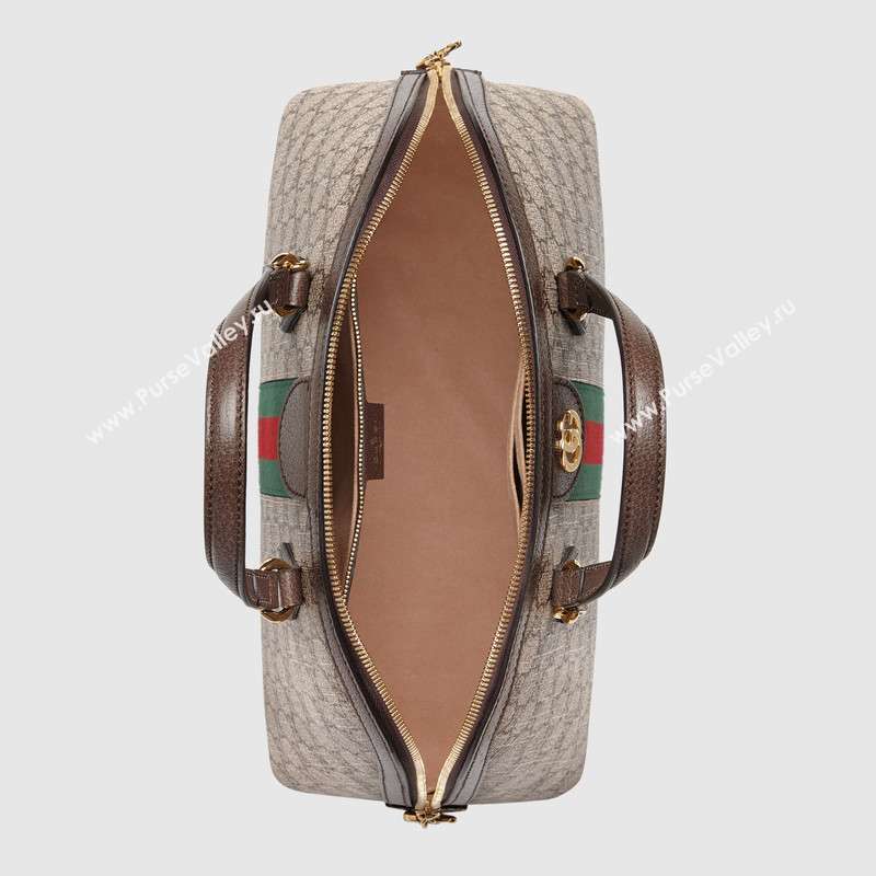 Gucci Ophidia GG medium top handle bag 524533 brown