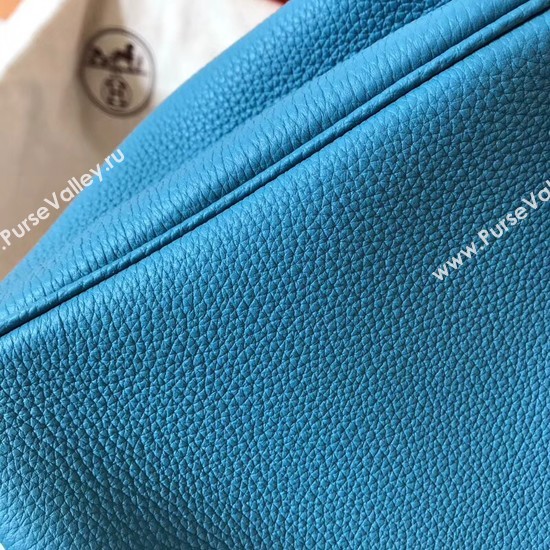 Hermes Birkin Tote Bag Original Togo Leather BK35 blue