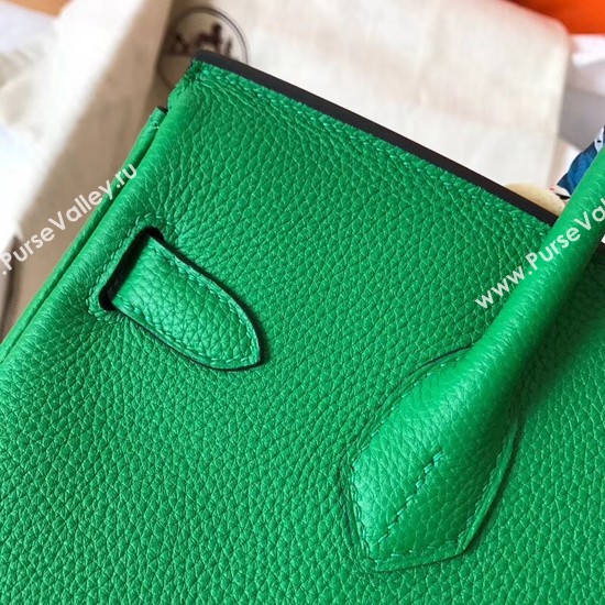 Hermes Birkin Tote Bag Original Togo Leather BK35 green