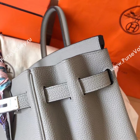 Hermes Birkin Tote Bag Original Togo Leather BK35 grey