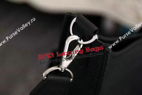 Hermes Evelyne 28cm Messenger Bag Original Leather H1188 Black