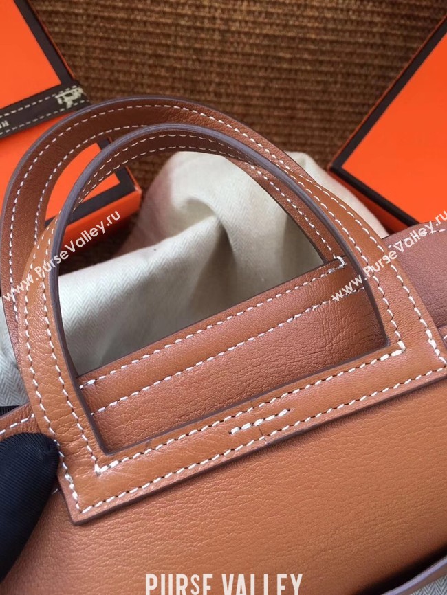 Hermes Original Halzan mini bag H069523 brown