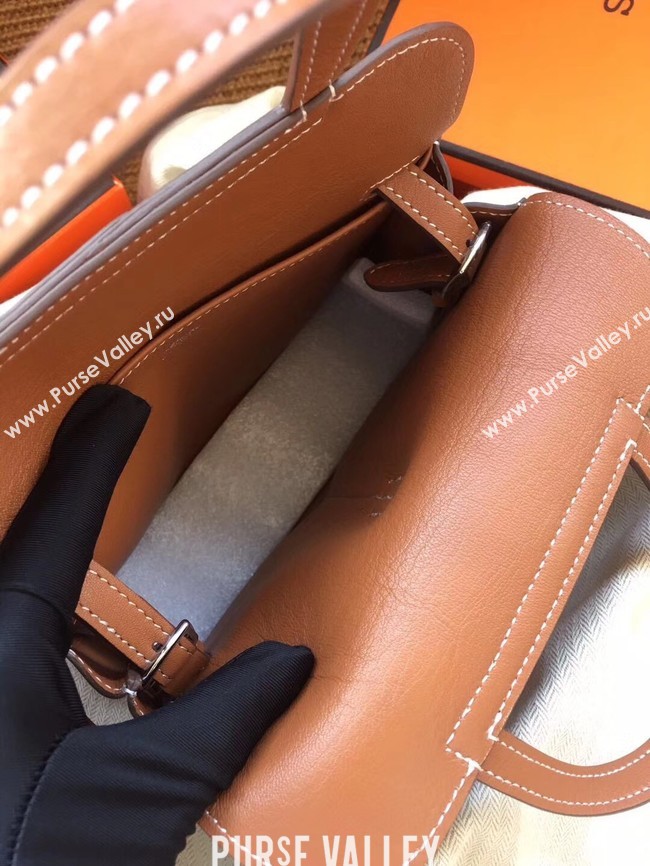 Hermes Original Halzan mini bag H069523 brown