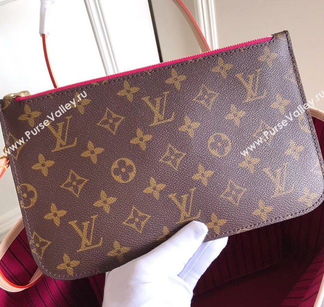 Louis Vuitton Monogram Canvas Original NEVERFULL MM M40997 rose