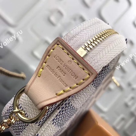Louis Vuitton Original Damier Azur Canvas MINI POCHETTE ACCESSORIES N58009