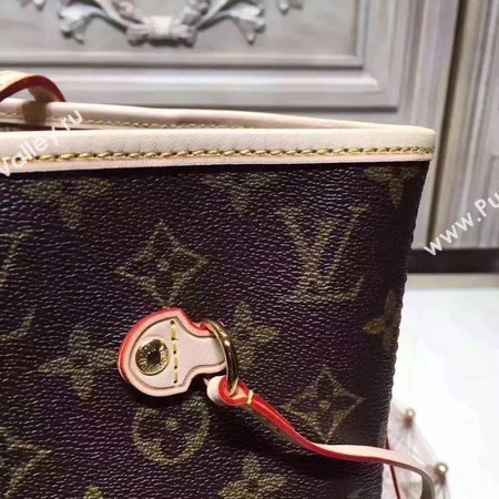 Louis Vuitton Original Monogram Canvas NEVERFULL 40156 Apricot