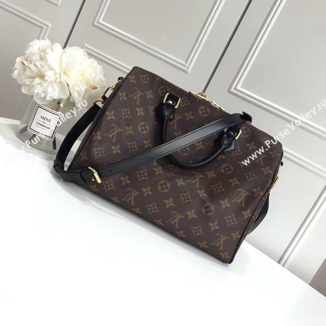 Louis vuitton original SPEEDY BANDOULIERE 30 M41112 black