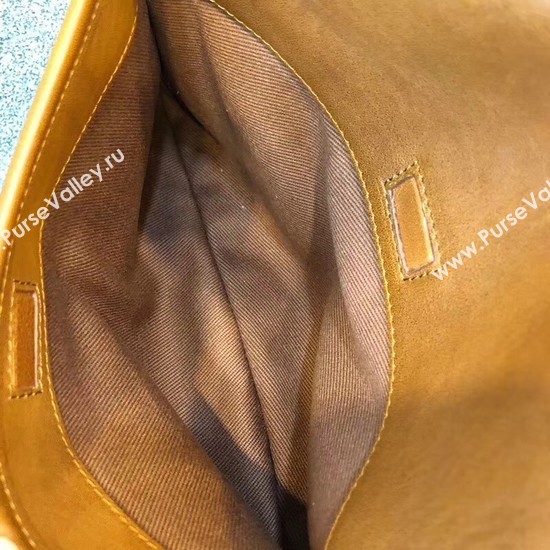 SAINT LAURENT Niki monogram medium leather shoulder bag 504865 Camel