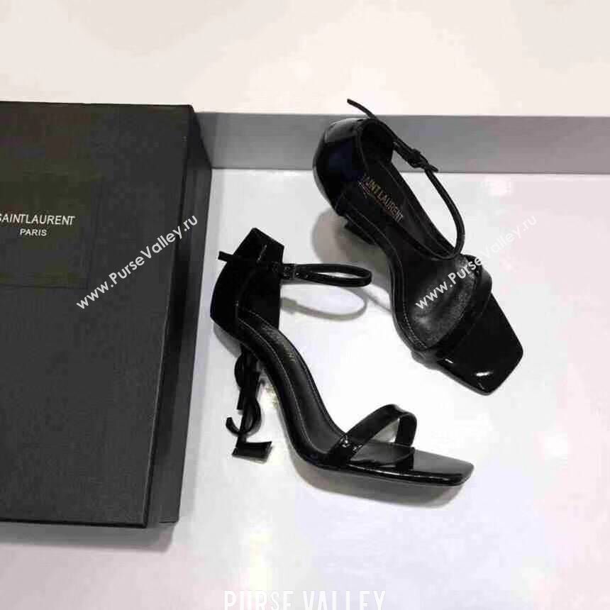 Yves Saint Laurent Pump Sandals Patent YSL264LWR