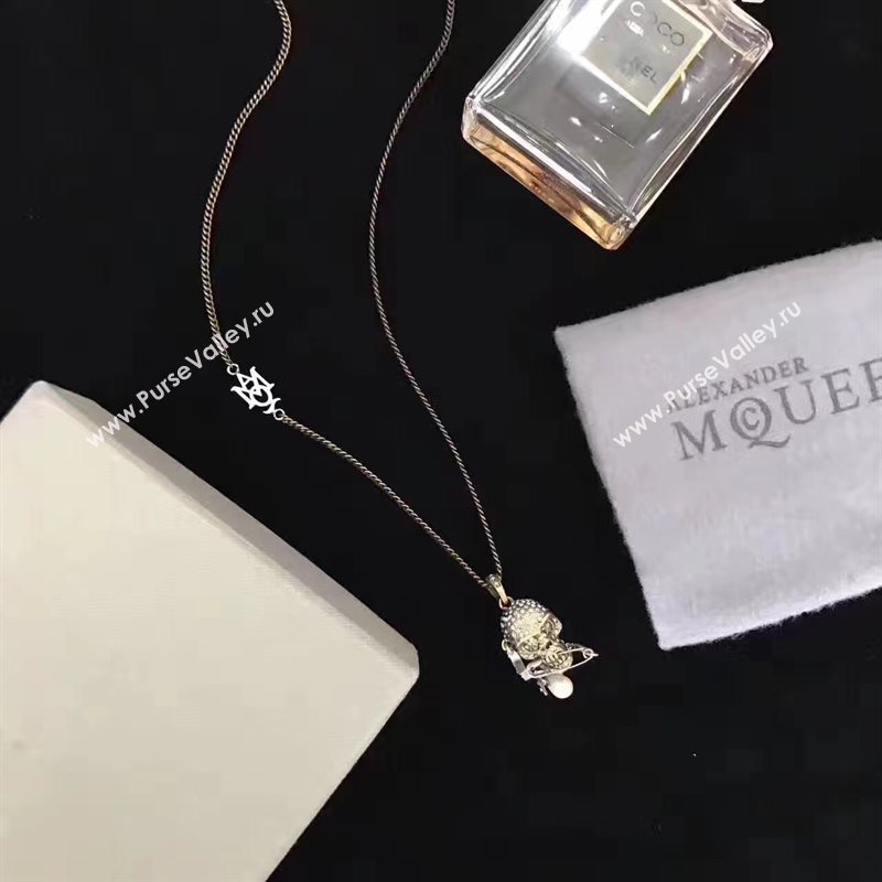 AlexanderMcqueen necklace 3754