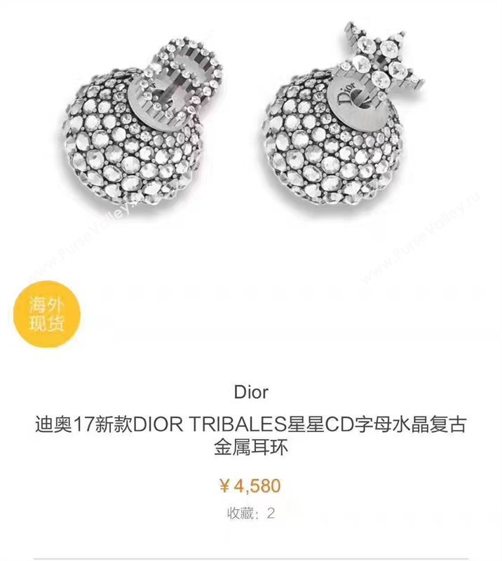 Dior earrings 3790