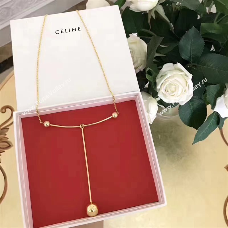 Celine necklace earrings celine suit 3895