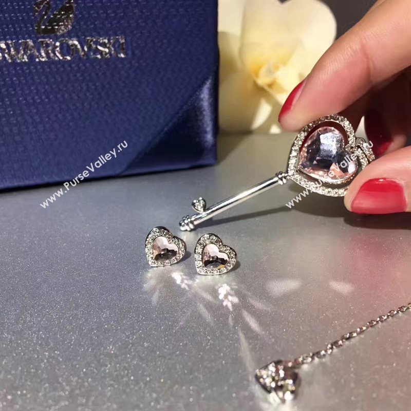 Swarovski necklace swarovski bracelet earrings swarovski suit 3814