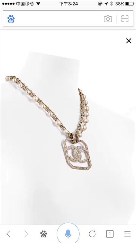 Chanel necklace 3831