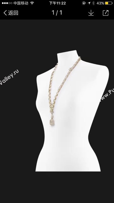 Chanel necklace 3833