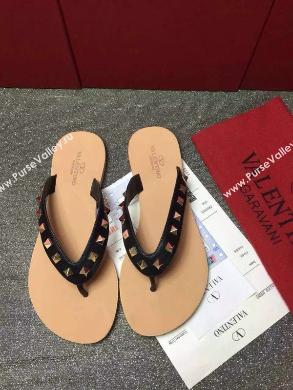 Valentino calfskin sandals Slipper stud shoes 3980