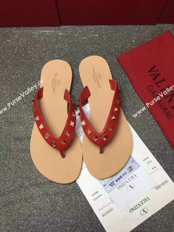 Valentino calfskin sandals Slipper stud shoes 3980