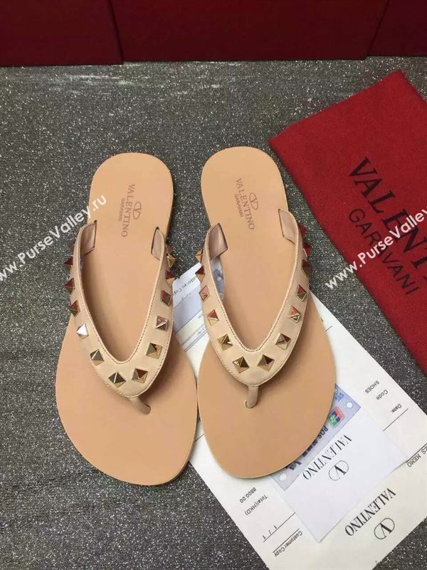 Valentino calfskin sandals Slipper stud shoes 3980