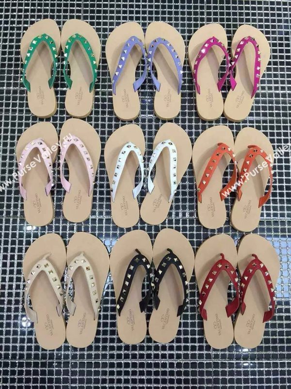 Valentino calfskin sandals Slipper stud shoes 3980