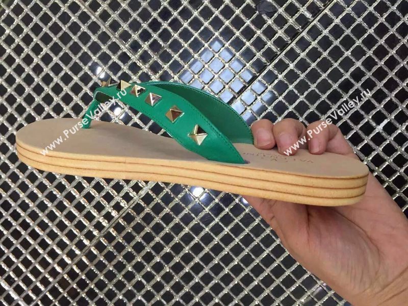 Valentino calfskin sandals Slipper stud shoes 3980