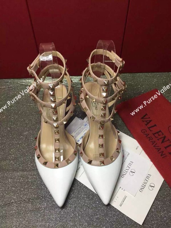 Valentino sandals heels stud tribute smooth shoes 3999