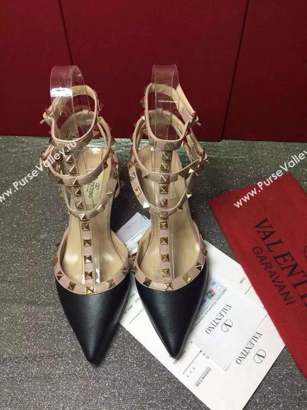 Valentino sandals heels stud tribute smooth shoes 3999