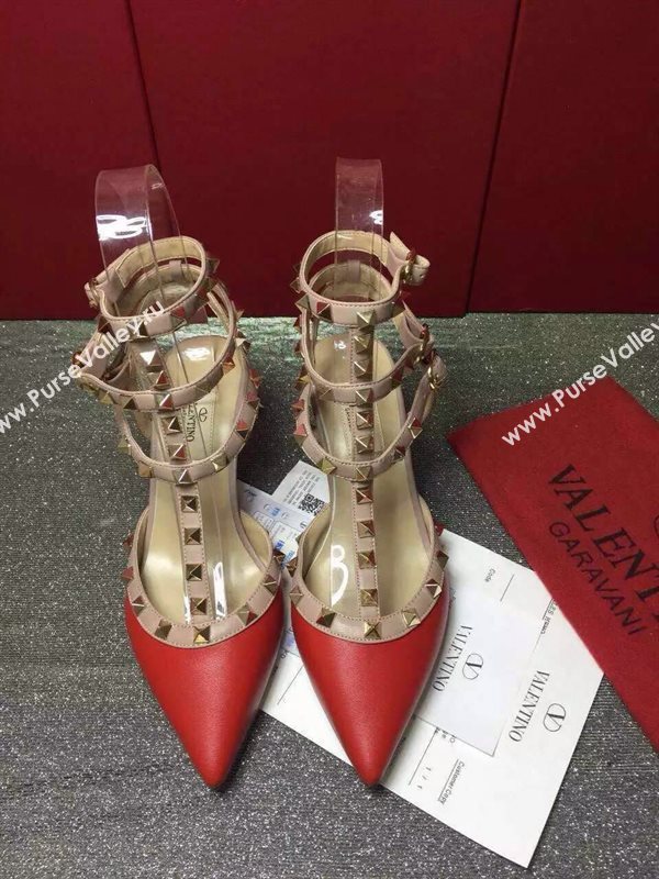 Valentino sandals heels stud tribute smooth shoes 3999