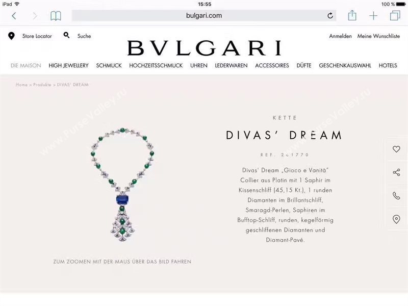 Bvlgari necklace 3905