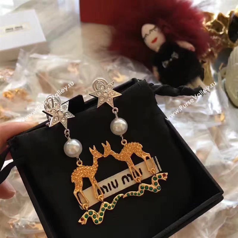 Miumiu earrings 3919