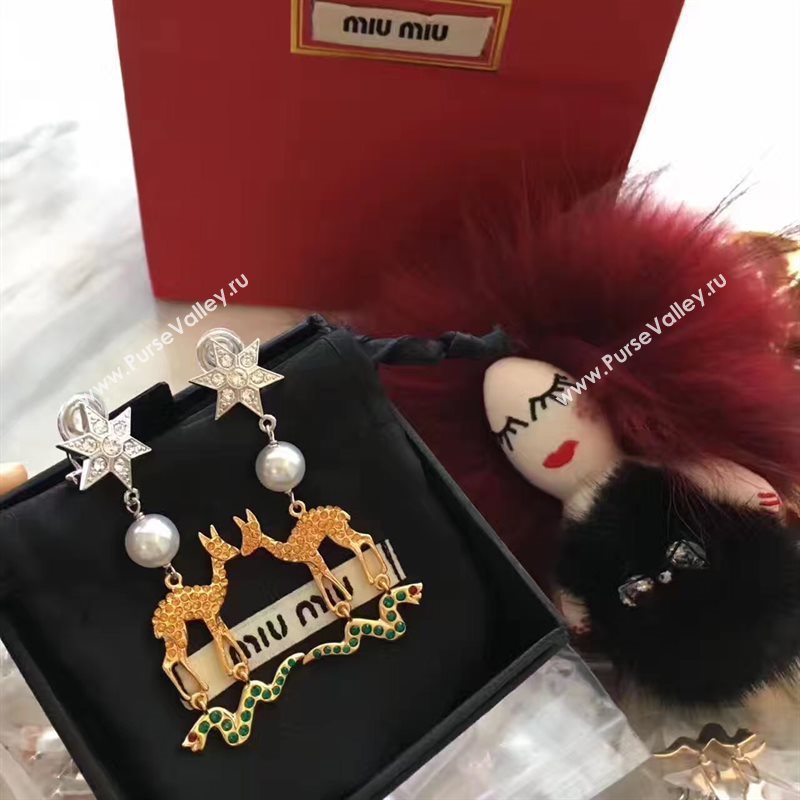 Miumiu earrings 3919