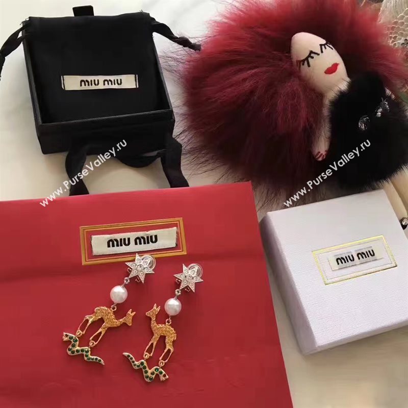 Miumiu earrings 3919