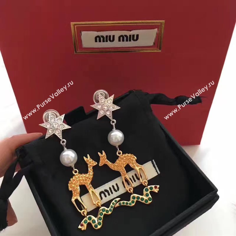 Miumiu earrings 3919