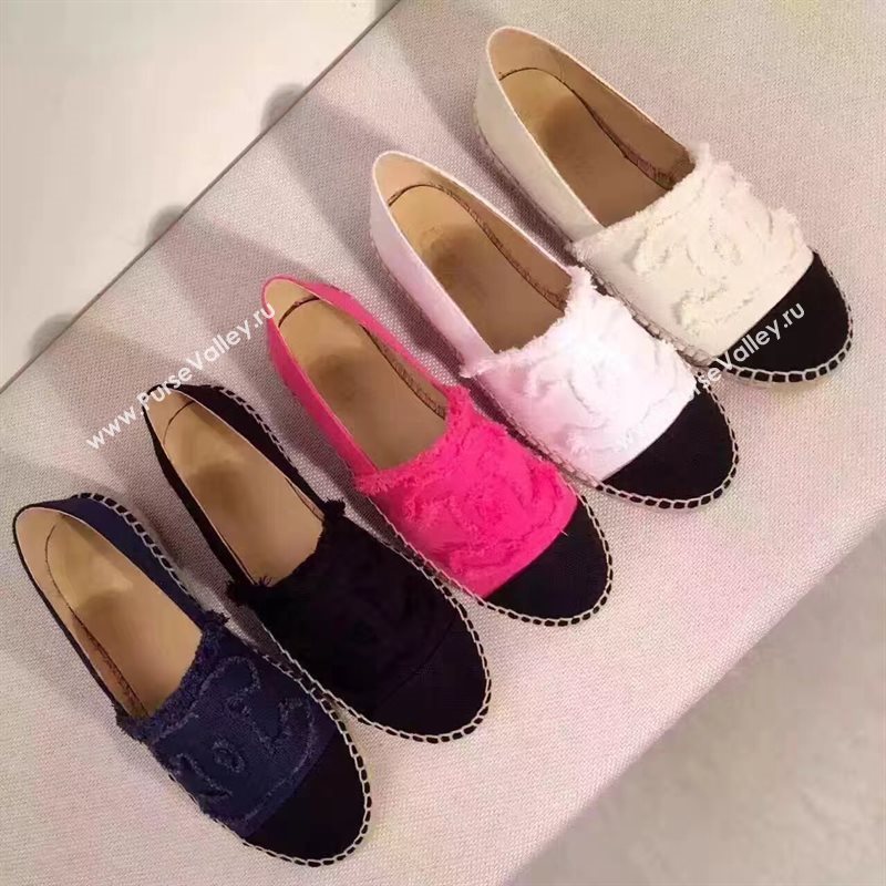 Chanel flat lambskin shoes 3937