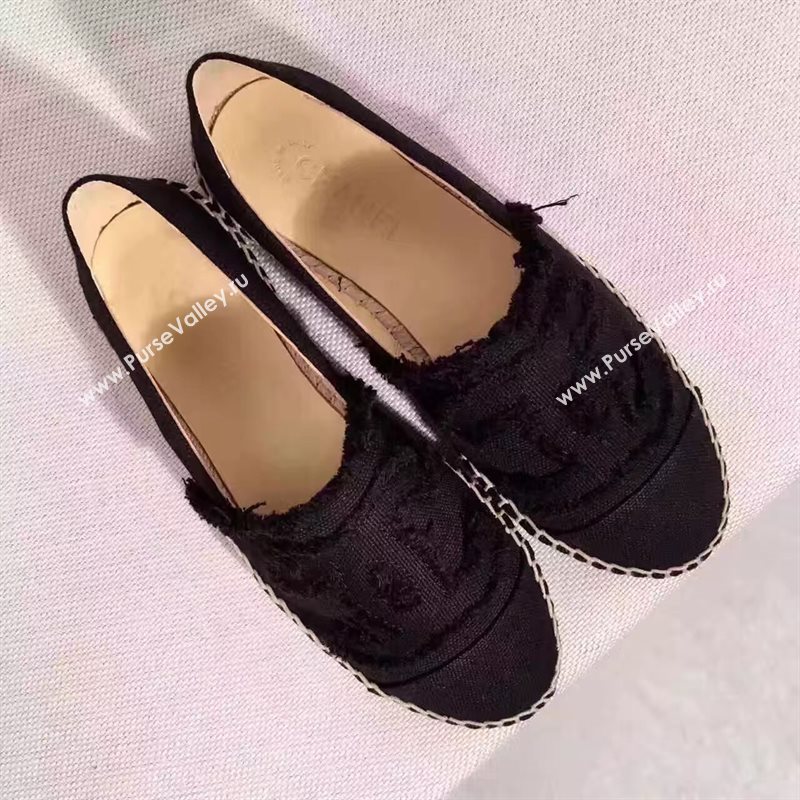 Chanel flat lambskin shoes 3937