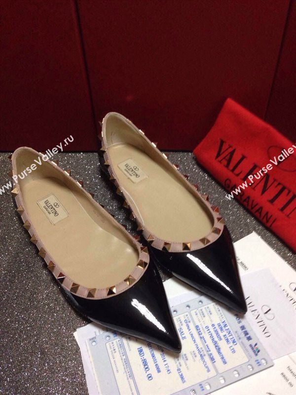 Valentino paint sandals stud flats shoes 4042