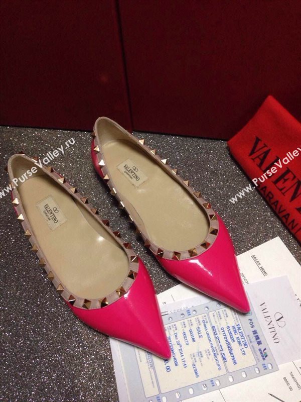 Valentino paint sandals stud flats shoes 4042