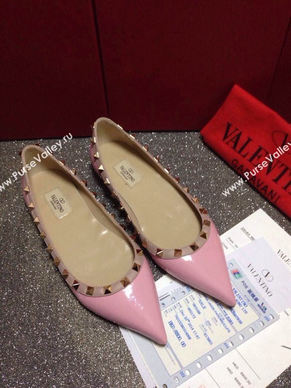 Valentino paint sandals stud flats shoes 4042