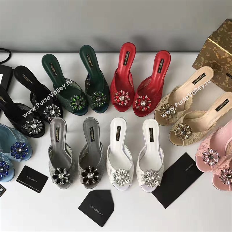 Dolce Gabbana D&G heels colors many shoes 4050