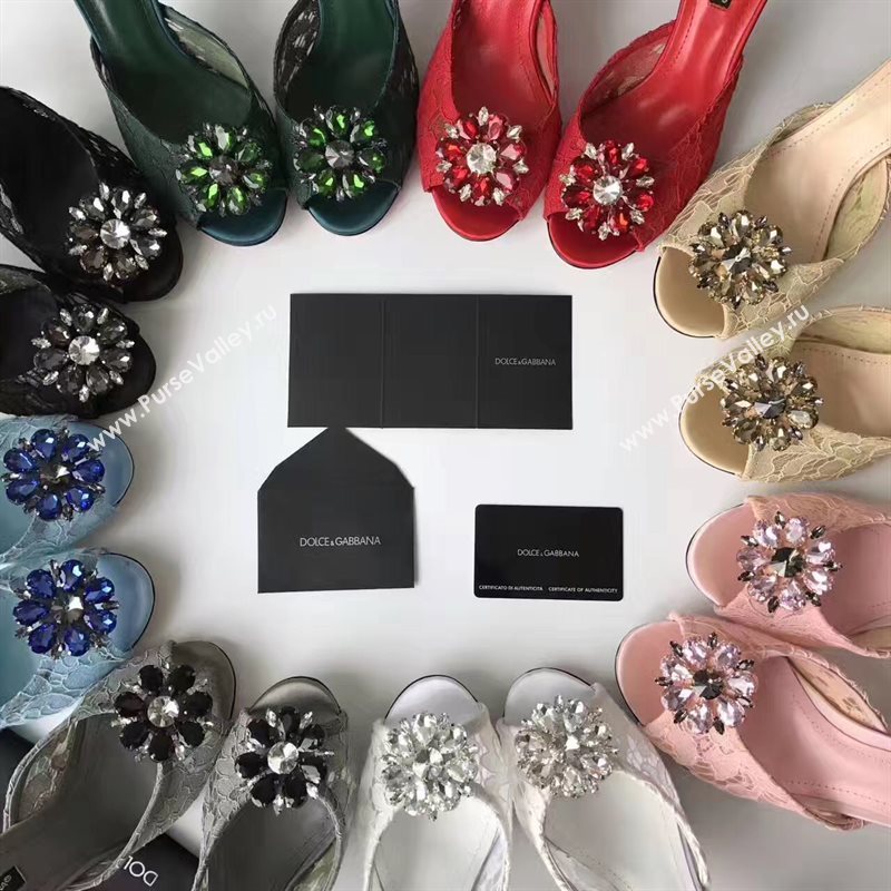 Dolce Gabbana D&G heels colors many shoes 4050