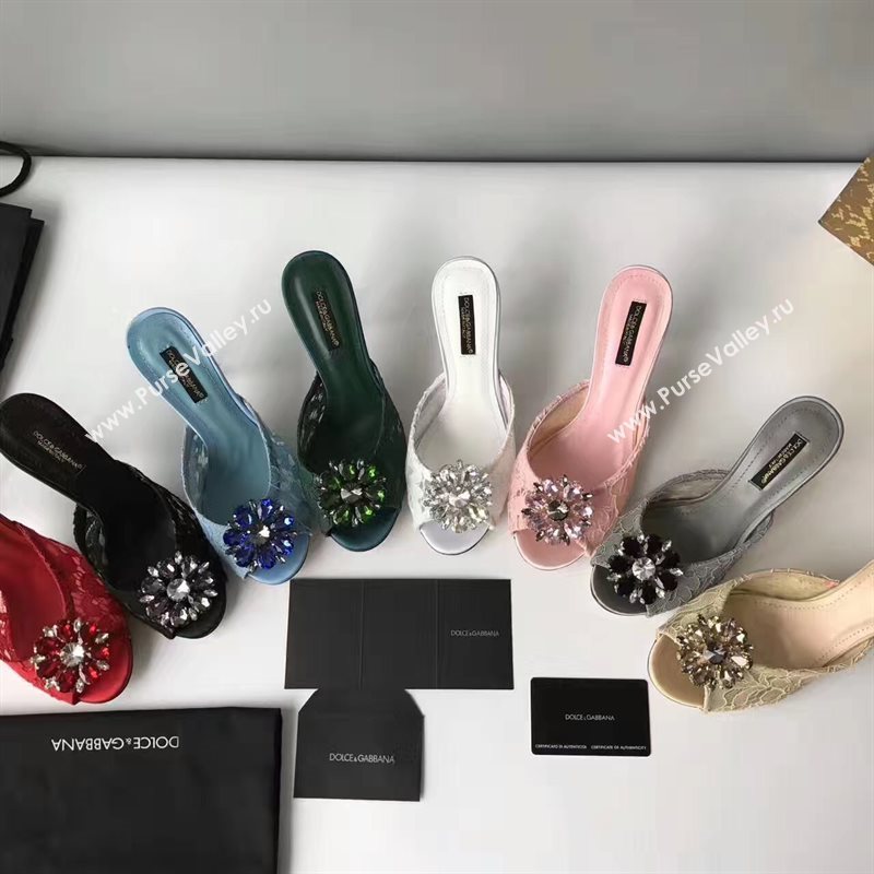 Dolce Gabbana D&G heels colors many shoes 4050