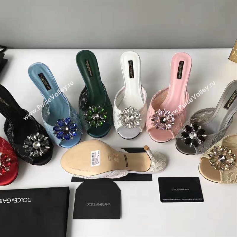 Dolce Gabbana D&G heels colors many shoes 4050